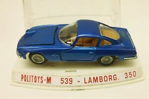 【送料無料】ホビー 模型車 車 レーシングカー ランボルギーニグアテマラボックスpolitoys m539 lamborghini 350 gt 143 rare box
