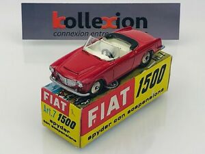 【送料無料】ホビー　模型車　車　レーシングカー フィアットスパイダーレッドサスペンションmercury 7 fiat 1500 spyder avec suspensions rouge 143 nb