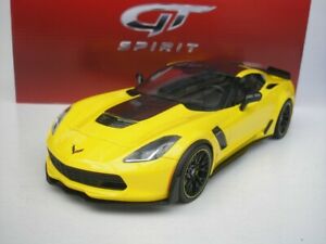 【送料無料】ホビー　模型車　車　レーシングカー シボレーコルベットグアテマラグアテマラchevrolet corvette c7 r edition 2016 jaune noir 118 gt spirit gt171 neuf 29,887円
