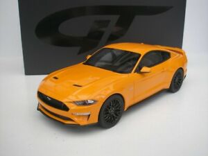 【送料無料】ホビー　模型車　車　レーシングカー フォードムスタングオレンジグアテマラグアテマラford mustang gt 2019 orange 118 gt spirit gt205 neuf