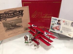 【送料無料】ホビー　模型車　車　レーシングカー レッドバロンフォッカーファイターマンフレートフォンla grandebretagne baron rouge fokker dr 1 ww1 fighter triplan avec manfred von richthofen