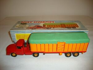 【送料無料】ホビー　模型車　車　レーシングカー フランストタートレーラーオリジナルボックスfrench dinky 36b willeme tracteur amp; ferme remorqueexcellent dans boite dorigine 32,487円