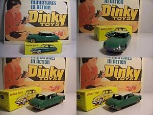【送料無料】ホビー 模型車 車 レーシングカー シトロエンボックスcitroen ds 19 dinky toys n 24c boite