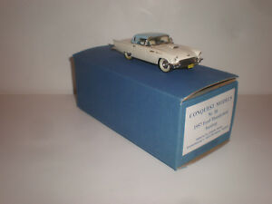 【送料無料】ホビー　模型車　車　レーシングカー フォードサンダーバードハードトップモデル143 1957 ford thunderbird hardtop conuest modeles 16 fait main