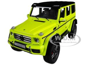 【送料無料】ホビー　模型車　車　レーシングカー メルセデスベンツビームモデルmercedes benz g500 4x4 2 electric beam yellow 118 model car by autoart 76319
