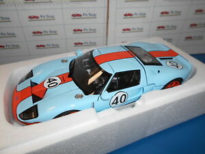【送料無料】ホビー　模型車　車　レーシングカー フォードガルフカラーリング＃aa80513 by autoart ford gt gulf livery 40 118