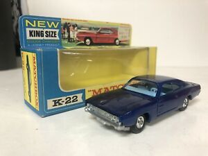 【送料無料】ホビー　模型車　車　レーシングカー マッチｋキングサイズmatchbox k22 dodge charger king size all original en caja original｜hokushin