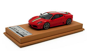 【送料無料】ホビー　模型車　車　レーシングカー フェラーリスクーデリアイタリアtecnomodel 143 2008 ferrari 430 scuderia rouge du drapeau italien