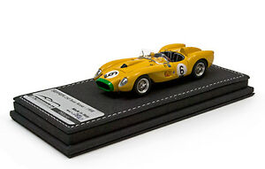 【送料無料】ホビー　模型車　車　レーシングカー フェラーリ＃tecnomodel 143 1958 ferrari 250 tr 6 jaune vert