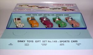 【送料無料】ホビー　模型車　車　レーシングカー スポーツoセットdinky cret voitures de sport cadeau set no 149restauration