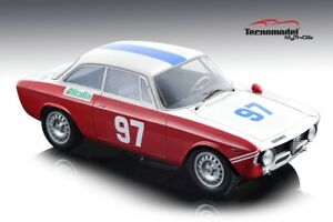 【送料無料】ホビー　模型車　車　レーシングカー ミニチュアスケールアルファジュリアeminiature voiture echelle 118 tecnomodel alfa giulia 1600 gta modelisme 43,188円
