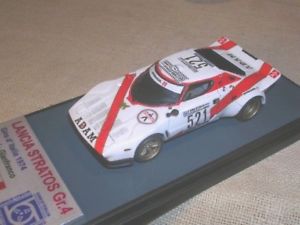 【送料無料】ホビー　模型車　車　レーシングカー ランチアアダムジャイロlancia stratos gr4 adam giro d italia 1974 paleari emmebi 143 true｜hokushin