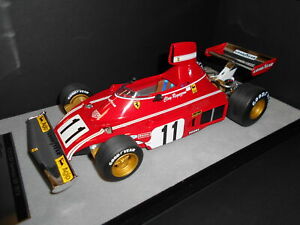 【送料無料】ホビー　模型車　車　レーシングカー フェラーリ＃レガッツォーニドイツtm1889b by tecnomodel ferrari 312 b3 11 cregazzoni german gp 1974 118｜hokushin