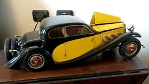 【送料無料】ホビー　模型車　車　レーシングカー ブガッティスケールpocher bugatti 50 t 1933 ref k 76 professional built 18 scale
