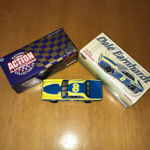 【送料無料】:アクション#のごまかしの充電器のデイル・アーンハート1:24 ACTION 1998 1975 #8 DODGE CHARGER 10000 RPM DALE EARNHARDT SR MIB|hokushin