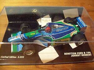 【送料無料】ベネトンフォードジョニー・ハーバート1/43 BENETTON FORD B194 1994 JOHNNY HERBERT