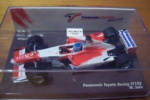 【送料無料】1/43のTOYOTA 2002年のTOYOTA BOXED TF102 MIKA SALO1/43 TOYOTA 2002 TOYOTA BOXED TF102 MIKA SALO