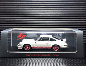 【送料無料】スパークモデルポルシェホワイト1/43 Spark Model Porsche 911 2.7 Rs White 1973｜hokushin 19,826円