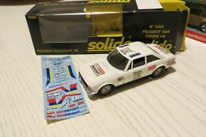【送料無料】プジョークーペ」ソリッド号Peugeot 504 Coupe 'v6 Solid 1/43 No. 1055