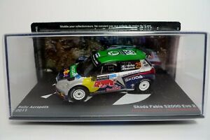 【送料無料】スコーダfabia s2000 evo 2は城砦2011-回復-ixo-altaya 1/43を回復します。Skoda fabia s2000 evo 2 rally acropolis 2011-rally-ixo-altaya 1/43