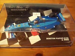 【送料無料】1/43のBENETTON 1998年のPLAYLIFE B198 ALEX WURZ1/43 BENETTON 1998 PLAYLIFE B198 ALEX WURZ