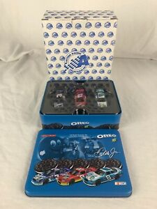 【送料無料】アクションデイル・アーンハートジュニアリッツスケール車クラブすずを設定2004 Action RCCA Dale Earnhardt Jr Oreo Ritz 1/64 Scale 3-Car Club Tin Set|hokushin