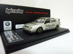【送料無料】印刷アルファロメオレーシングシルバーストーンOut Of Print 1/43 Alfa Romeo 155 Ts Hpi Racing Silverstone