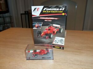 【送料無料】パニーニのフォーミュラカーコレクションのミカ・サロフェラーリ：Panini Formula 1 Car Collection Mika Salo Ferrari F399 - 1999 1:43 F1｜hokushin