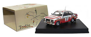 【送料無料】フォードエスコートポルトガルラリーシルヴァスケールTrofeu 1020 Ford Escort MK II Portugal Rally 1981 - M Silva 1/43 Scale
