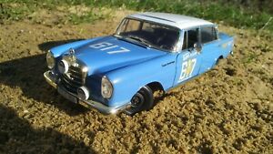 【送料無料】：メルセデスアルゼンチンラリーの?カイザーモデルカー1:18 Revell Mercedes 300SE W 112 1964 Argentina Rally B?hringer Kaiser Model Car｜hokushin