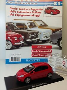 【送料無料】フィアットグランデプントアシェット1/43 fiat grande punto-hachette