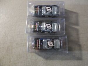 【送料無料】のカマロデイル・アーンハートロット:ブラックのパッケージLOT OF 3 1987 CAMARO DALE EARNHARDT #8 GOODWRENCH 1:64 BLACK IN PACKAGE 1/16,128|hokushin