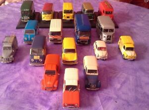 【送料無料】は、日の珍しいミニチュアカーロットLot of 17 rare miniature cars in the 1/43 th