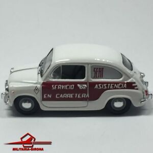 【送料無料】ソリッドシートホワイト、サービスカー：スケールです。ボックスはありませんSolid Seat 600e 1970 White, service car 1:43 SCALE. No Box