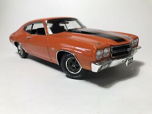 【送料無料】：のシボレーのモナコオレンジ限定版1:18 Gmp / Acme 1970 Chevrolet Chevelle Ss Ls6 Monaco Orange Limited Edition
