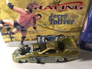 【送料無料】アクションスケールのジェリー・岩シボレーカマロ面白い車2000 Action 1/24 Scale Jerry Toliver WWF The Rock Chevrolet Camaro Funny Car