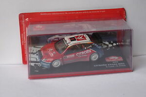 【送料無料】地域間高速ネットワーク機構シトロエンクサラ＃マウントカルロ：Ixo Altaya Citroen Xsara WRC #1 Mounted Carlo 2005 1:43｜hokushin