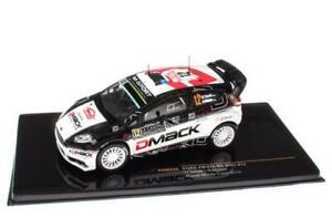 【送料無料】フォードフィエスタラリーモンテカルロラム車：地域間高速ネットワーク機構Ford fiesta rs wrc rally monte carlo 2016 tanak-ram625 car 1:43 ixo