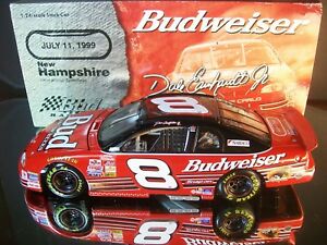 【送料無料】デイル・アーンハートジュニア＃バドワイザーニューハンプシャーシボレーDale Earnhardt Jr #8 Budweiser Pre-Rookie New Hampshire 1999 Chevrolet M.C. 6708｜hokushin
