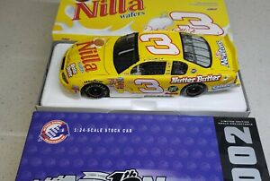 【送料無料】デイル・アーンハート・ジュニアウェーハバターモンテカルロ:スケールDale Earnhardt, Jr. #3 Nilla Wafers/Nutter Butter 2002 Monte Carlo 1:24 scale|hokushin