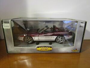 【送料無料】パープルホワイトインディシボレーコルベットのペースカーの新GREENLIGHT 1/24 PURPLE/WHITE 1995 INDY 500 1995 CHEVY CORVETTE PACE CAR NEW|hokushin
