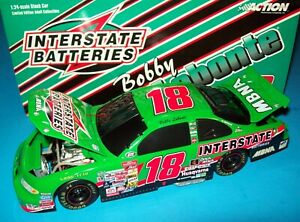 【送料無料】ボビー・ラボンテ電池＃ポンティアックのダイカストで形造られたBobby Labonte 2000 Interstate Batteries #18 Pontiac 1/24 NASCAR Diecast BWB｜hokushin