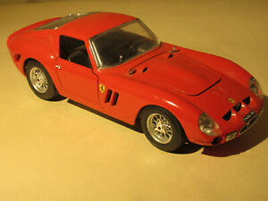 【送料無料】：スケールビンテージは、すべてのメタル、イタリアで行われた稀なBburago Ferarri GTO 1:18 scale - vintage, all metal, made in Italy - rare Burago 12,353円