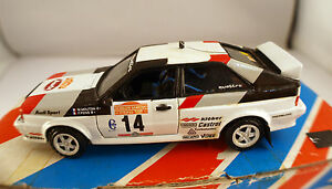 【送料無料】コンラッドのアウディクワトロポンスラリーサンレモキットにConrad Audi Quattro Corderos Pons Rallye San Remo en Caja Kit Montado 1/43｜hokushin
