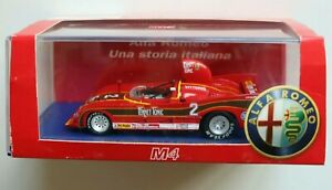 【送料無料】アルファロメオターボモンツァ：よく整備されている。Alfa Romeo - 33.3 SC Turbo Monza 1977 - 1:43 m4 - Good Condition