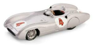 【送料無料】モデルカーの競争スケール：ダイカストで形造られたメルセデスのプロModel Car Competition Scale 1:43 Brumm Diecast Mercedes W 196 C N.4 Pro