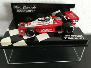 【送料無料】ウルフフォードレーシング#・ロズベルグ()1/43 Wolf Ford wr1 THEODORE RACING - #32 K. Rosberg (1978)|hokushin