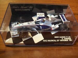 【送料無料】ザウバーアレックスザナルディバレンシアテスト月1/43 BMW SAUBER F1.06 ALEX ZANARDI TEST VALENCIA 25 NOVEMBER 2006|hokushin