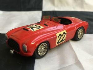 【送料無料】不明手の構築されたフェラーリルマンホワイトメタル獲得モデルカーUNKNOWN 1/43 HAND BUILT FERRARI 166MM LE MANS 24 1949 WIN WHITE METAL MODEL CAR