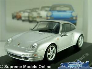 【送料無料】ポルシェカレラモデルカーシルバー：スケールの地域間高速ネットワーク機構アトラスコレクションPORSCHE 911 CARRERA 4S MODEL CAR 1995 SILVER 1:43 SCALE IXO ATLAS COLLECTION
